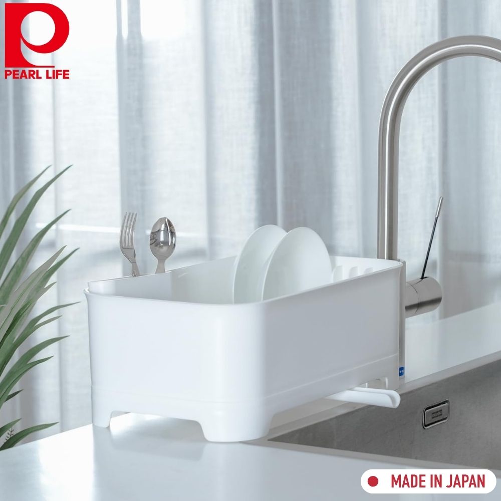 碗碟瀝水收納架碗盤架 | 日本製 | PEARL LIFE | PS-HB-6827